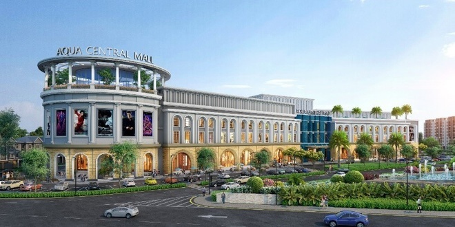 aqua central mall dự án aqua city