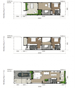 thiết kế nhà phố 6x20m phoenix south