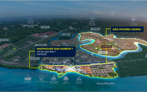 mạt bằng vị trí sun harbor 1